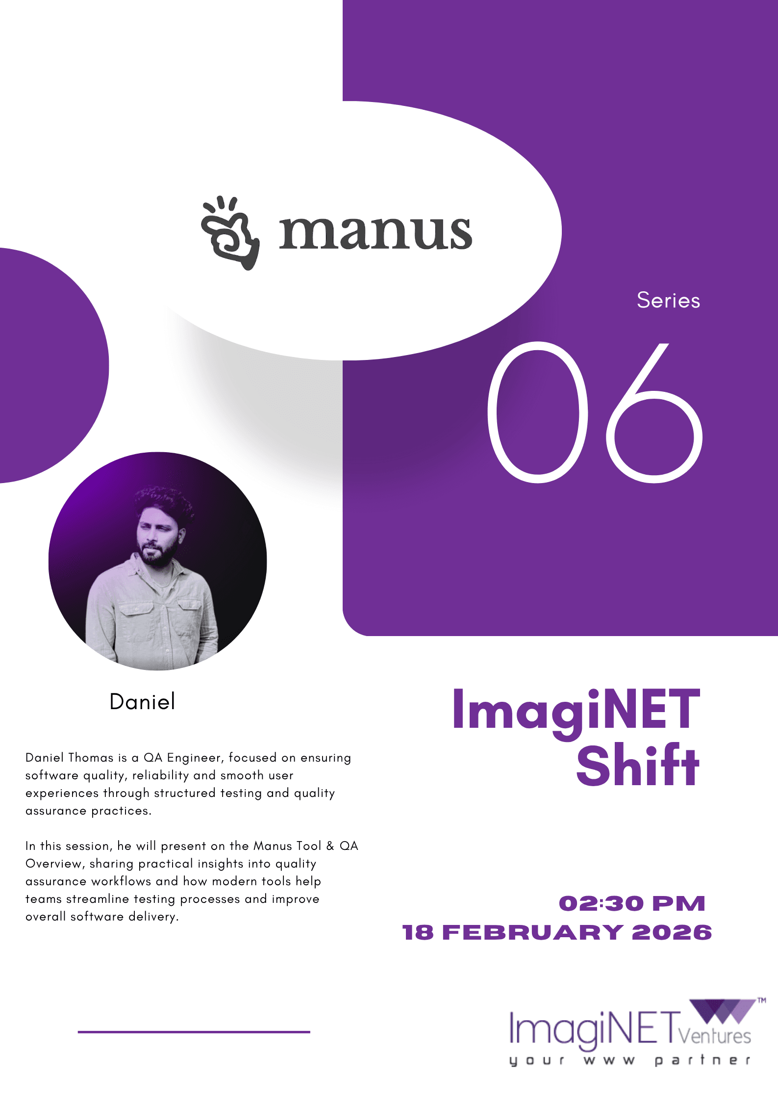 Manus Tool & QA Overview